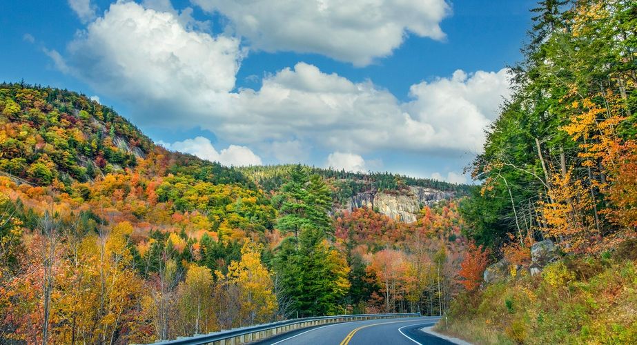 New Hampshire in de herfst New Hampshire in de herfst